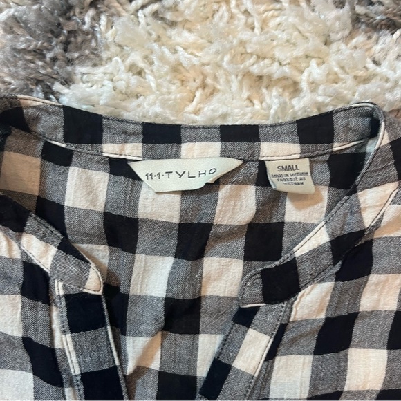 Anthropologie Checkered top - Picture 3 of 4